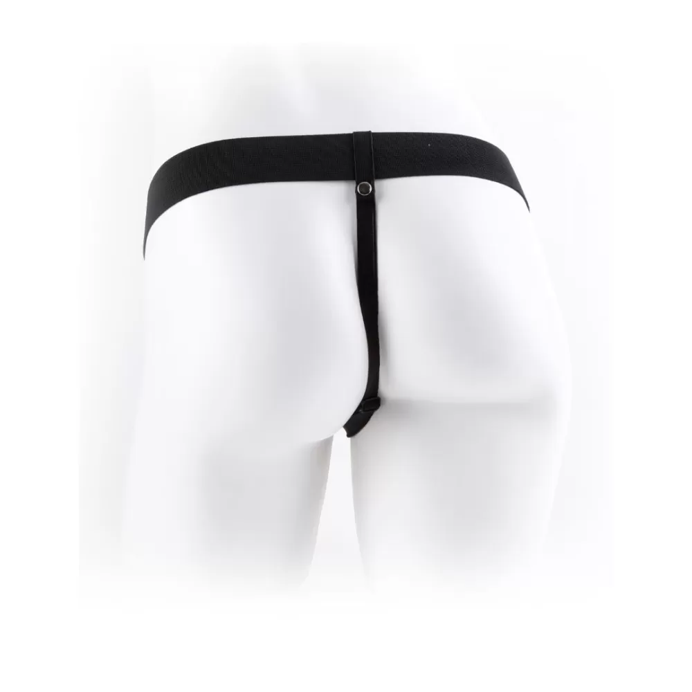 fetish fantasy series 7 hollow strap-on with balls