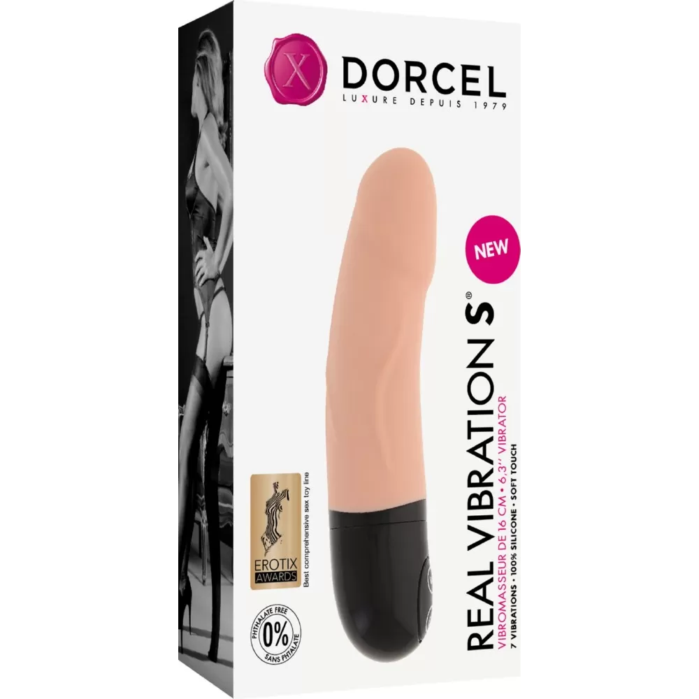 Vibratore vaginale mini Punto G spot Real Vibration S Dorcel