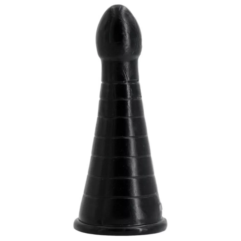 PLUG ANALE NERO GRANDE DILDO 19 CM