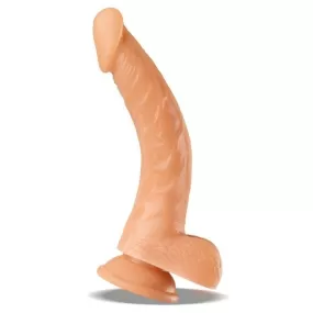 dildo a ventosa fallo realistico con testicoli 24 cm