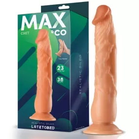 Chet dildo super realistico fallo pelle naturale di Max & Co