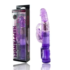 Rabbit vibratore stimolatore donna  in jelly viola