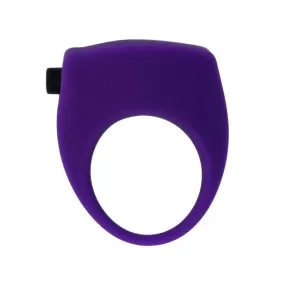 ANELLO FALLICO VIBRANTE VIOLA IN SILICONE