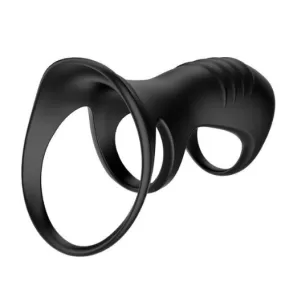 TRIPLO ANELLO FALLICO CONTRO EIACULAZIONE PRECOCE IN SILICONE