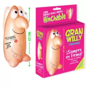 PENE GIGANTE GONFIABILE 69 CM IDEA REGALO ADDIO AL CELIBATO