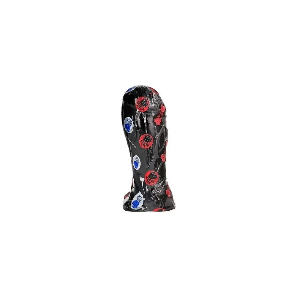 dildo nero ALL BLACK fallo con ventosa 22 cm
