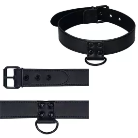 Collare BDSM Fetish in pelle con pinze per seno COQUETTE FANTASY