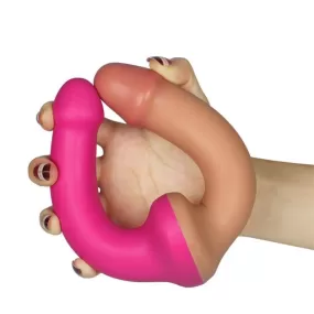 dildo doppia penetrazione anale vaginale flessibile