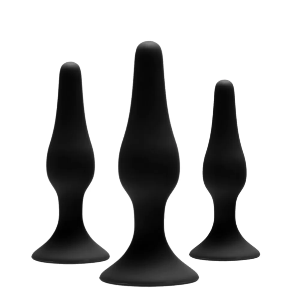 set anal trainer toys in silicone
