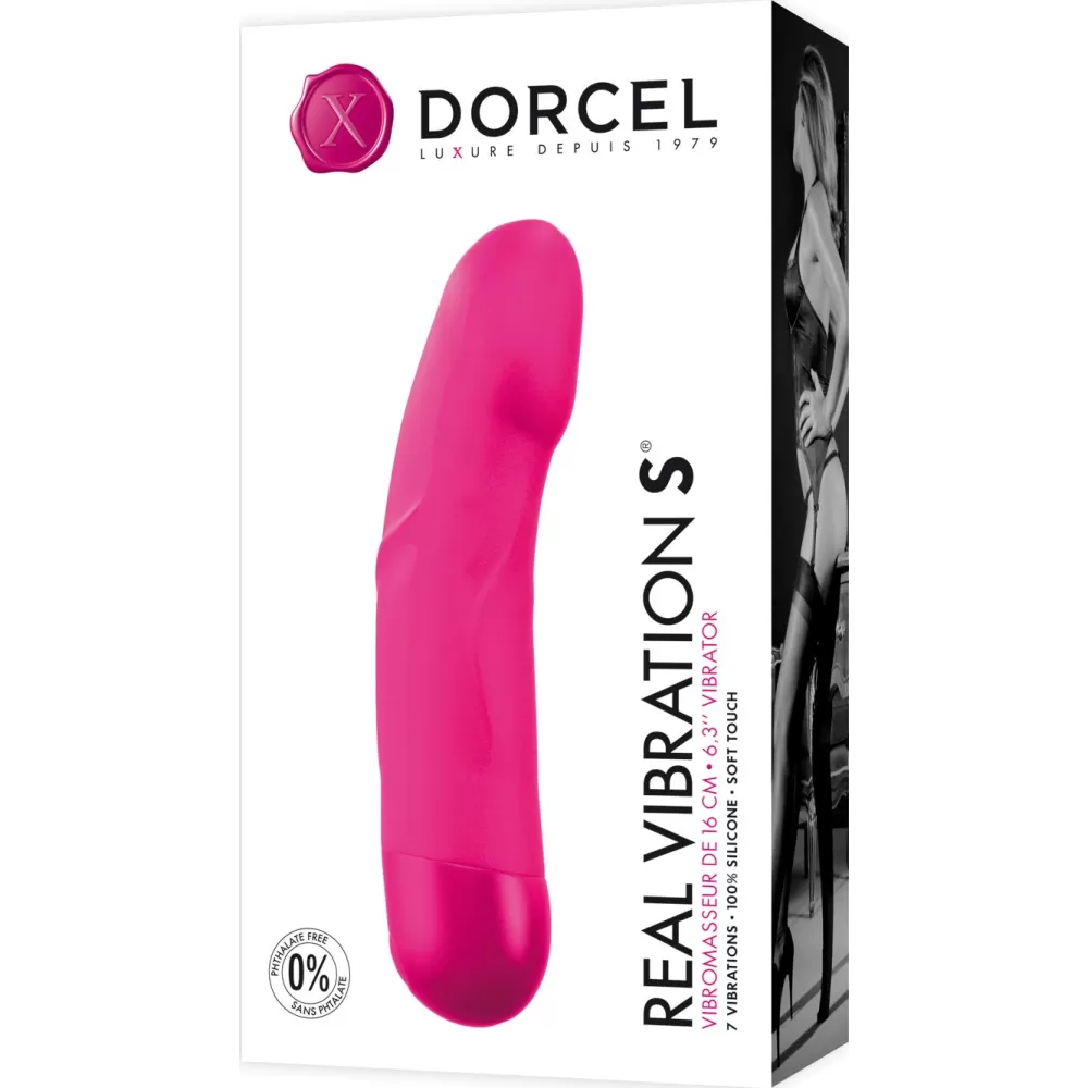 Vibratore vaginale mini Punto G spot Real Vibration S Dorcel