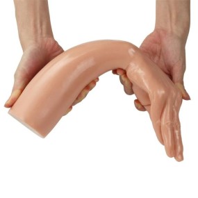 Maxi dildo gigante FISTING braccio realistico MAGIC HAND 13.5" FLESH