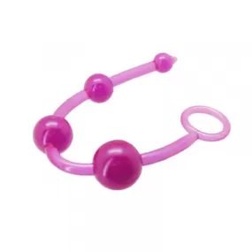 anal beads catena anale 4 palline in jelly toyz4lovers