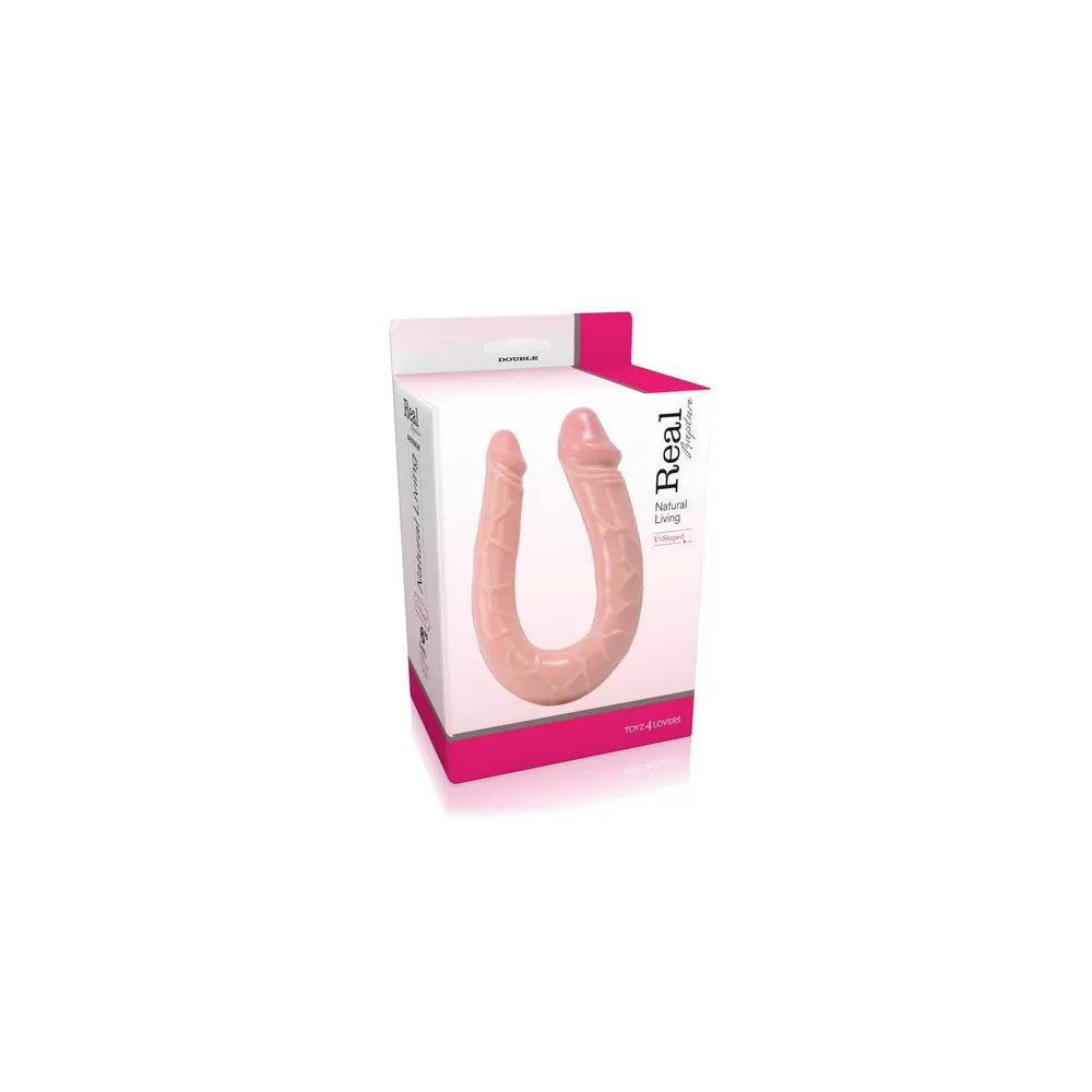 fallo double dildo doppio realistico flesh Toyz4Lovers