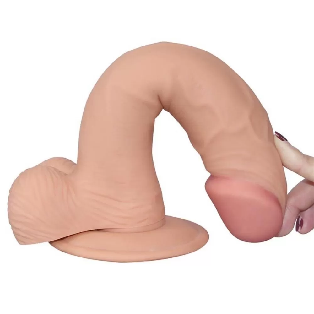 dildo con ventosa morbido e flessibile LOVETOY THE ULTRA SOFT 9.0