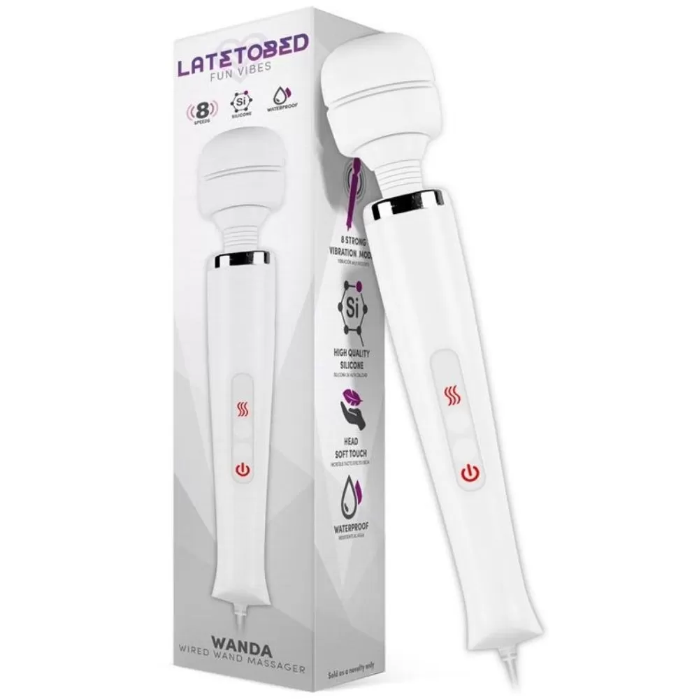 MASSAGGIATORE VIBRATORE WAND STIMOLATORE VAGINALE