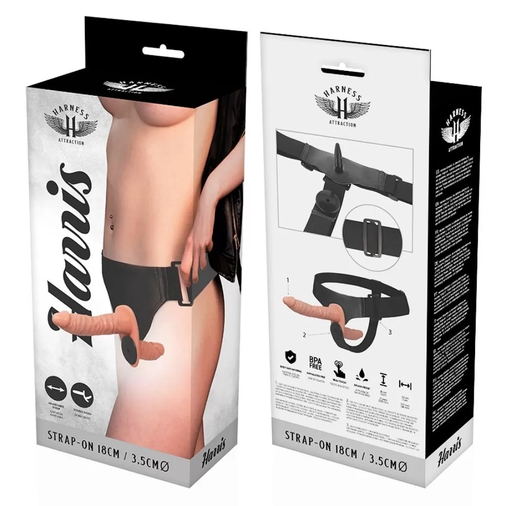 HARRIS HARNESS ATTRACTION 18 CM cintura fallica
