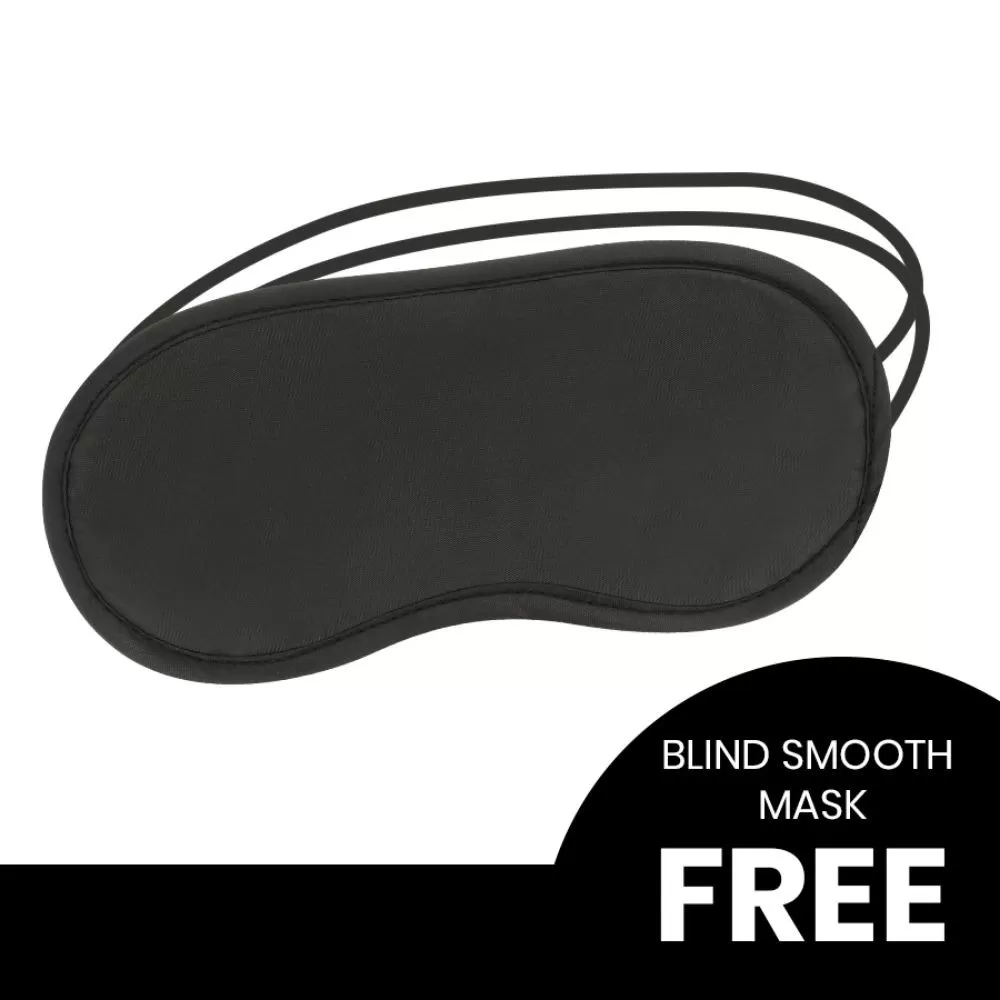 sexy maschera occhi inclusa nella confezione dildo strap-on vibrante