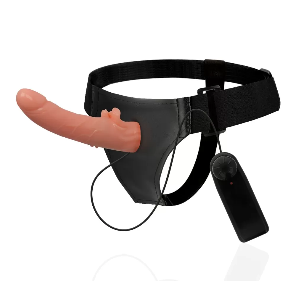 dildo realistico vibrante strap-on cintura fallica doppia penetrazione