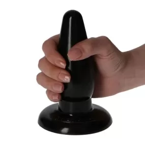 dildo anale nero con ventosa Ivo Black