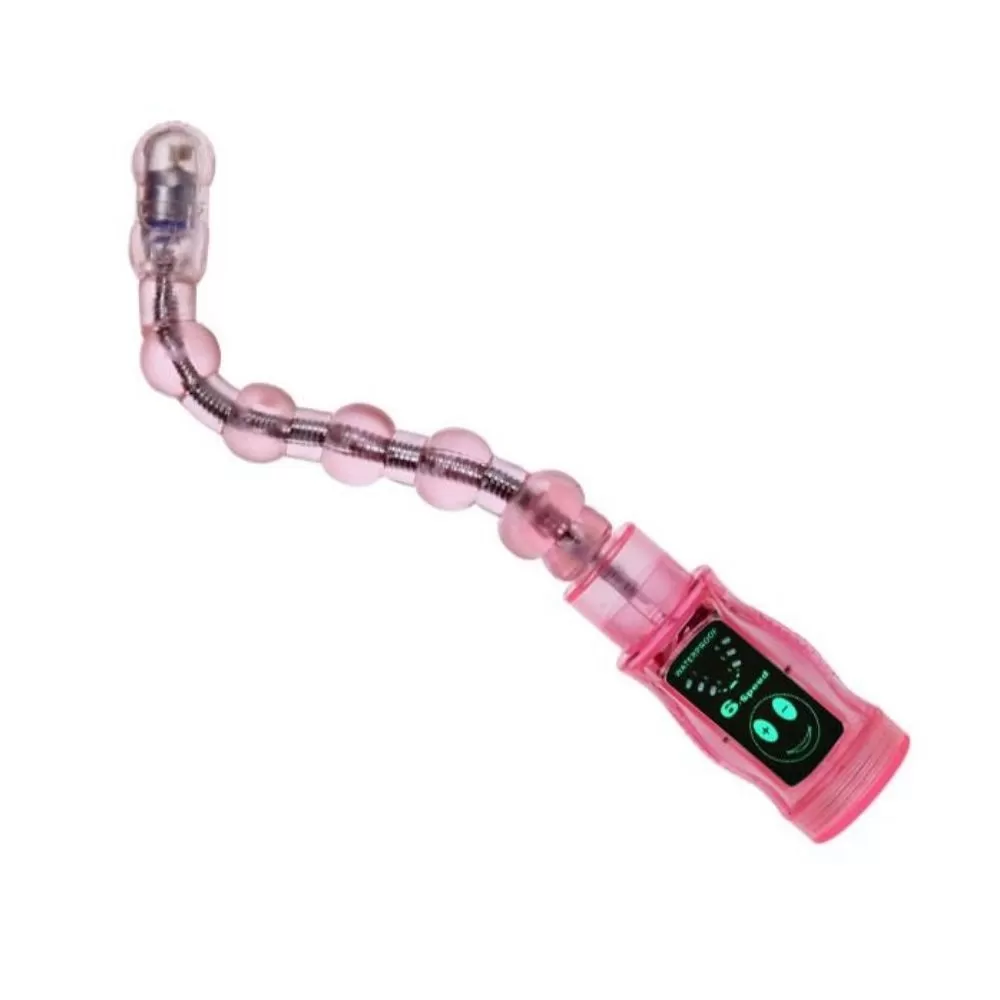 Fallo vibrante stimolatore anale palline anali vibranti colore rosa