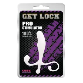 massaggiatore per prostata perineo plug anale bianco