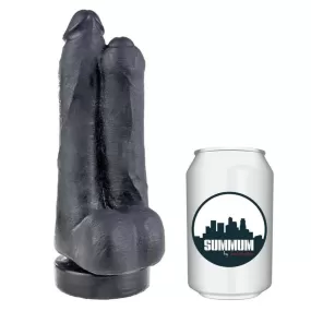 dildo doppio realistico nero SUMMUM LUCHA 24 CM