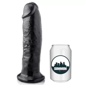 DILDO NERO A VENTOSA FALLO REALISTICO BLACK SUMMUM SOFTI 26 CM