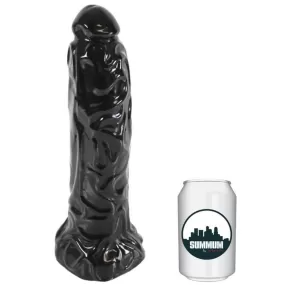 dildo realistico nero LUCIDO con ventosa SUMMUM VENOSO 31,5 CM