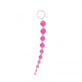 Catena di 10 palline anali Timeless Jelly Toyz4Lovers