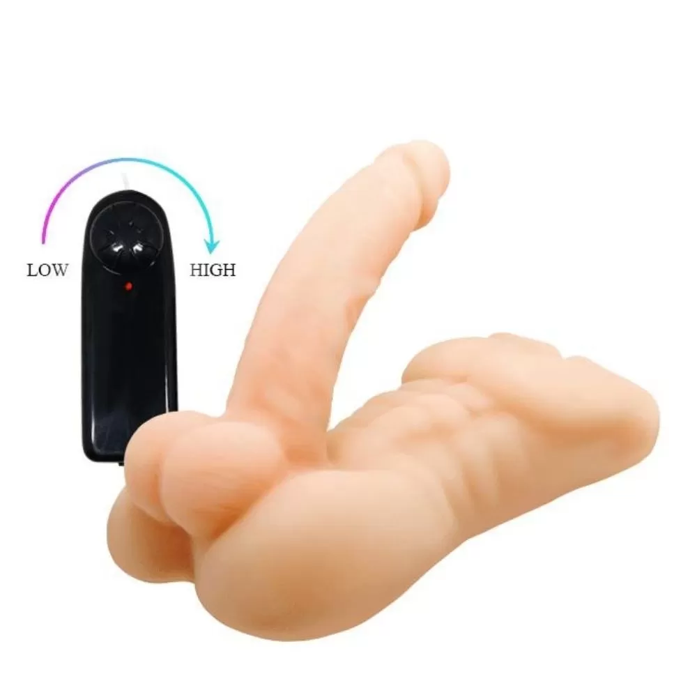 MASTURBATORE MEZZO BUSTO UOMO CON DILDO VIBRANTE