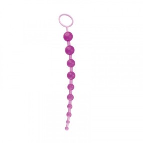 Catena di 10 palline anali Timeless Jelly Toyz4Lovers