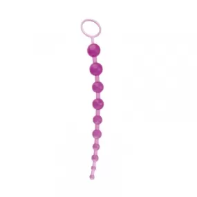 Dildo catena anale Timeless Jelly 10 sfere anali stimolanti