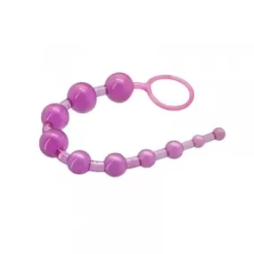 Dildo catena anale Timeless Jelly 10 sfere anali stimolanti