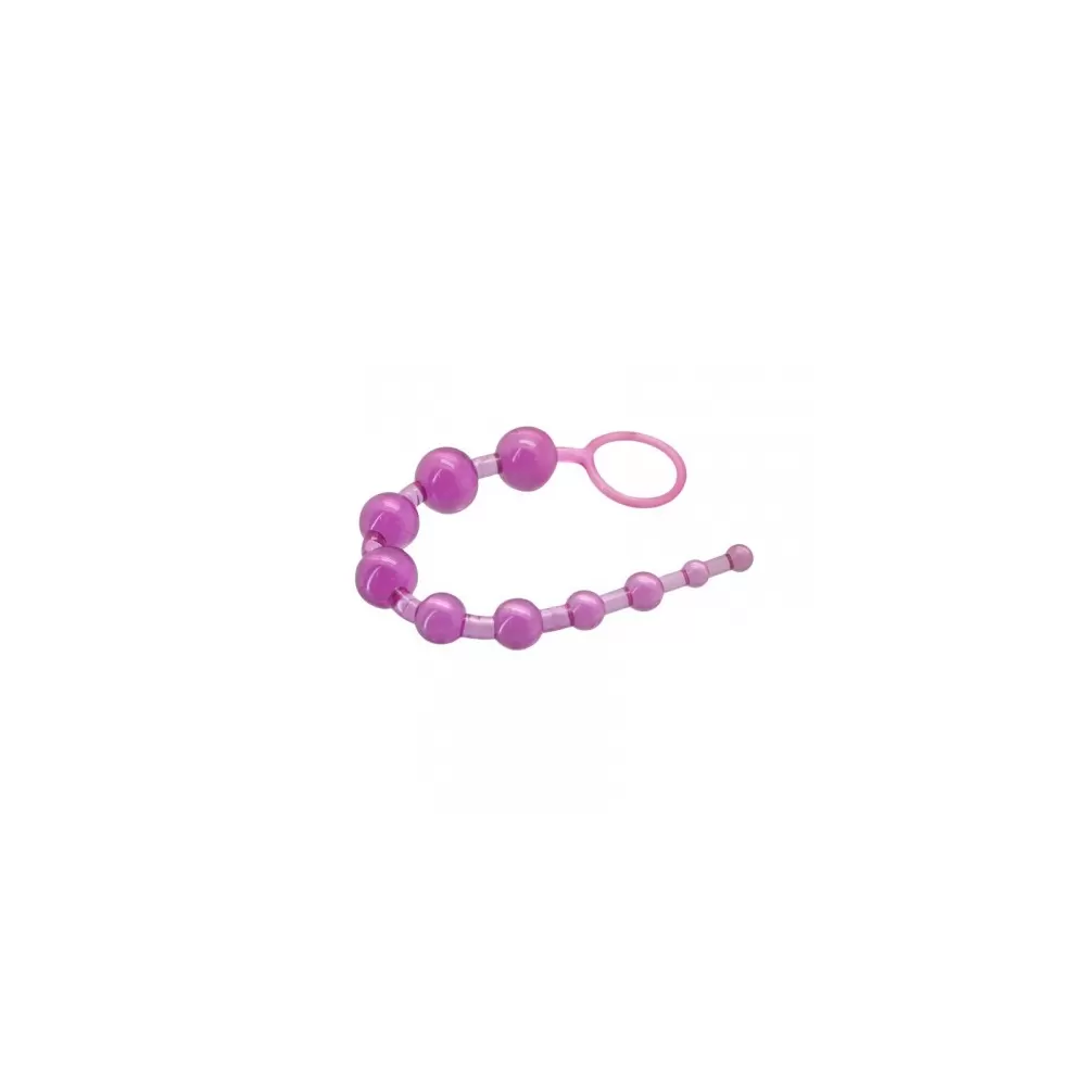 Dildo catena anale Timeless Jelly 10 sfere anali stimolanti