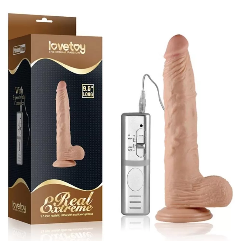 dildo vibrante anale vaginale fallo realistico