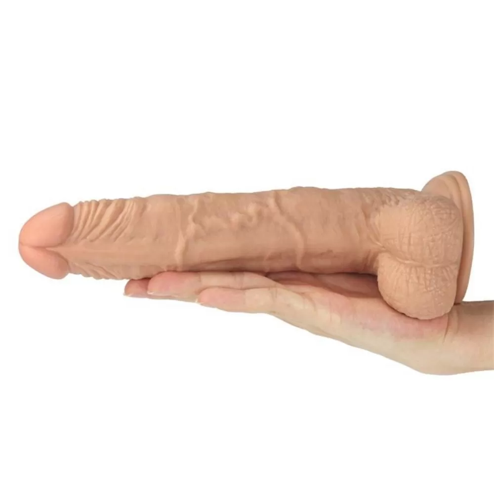 dildo con ventosa morbido e flessibile anallergico