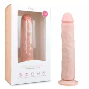Dildo realistico verosimile, Nero - 28,5 cm