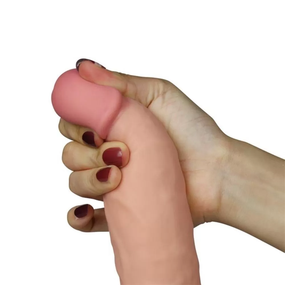 DILDO REALISTICO SUPER SOFT LOVETOY 18CM