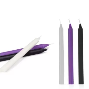 Set 3 candele a cera calda per massaggio