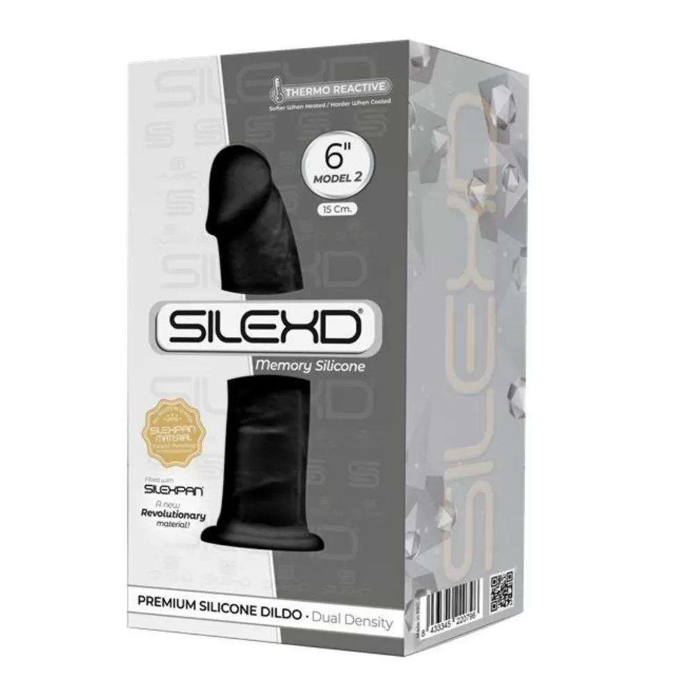 dildo con ventosa doppia densità SILEXD MODEL 2