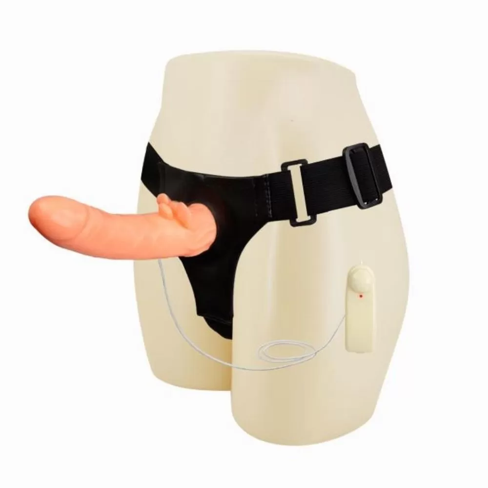 dildo strap-on fallo realistico vibrante