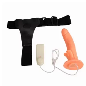 fallo realistico dildo vibrante strap-on