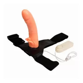strap-on dildo vibrante cintura harness