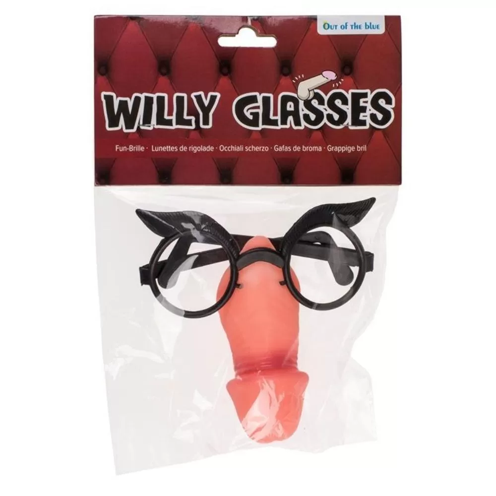 occhiali divertenti pene per festa party costume