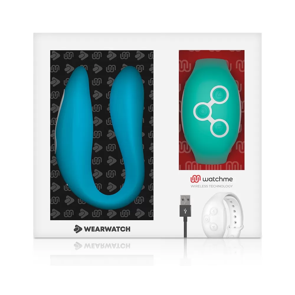 vibratore doppio indago WEARWATCH con controllo remoto WATCHME