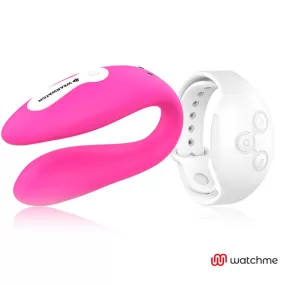 vibratore di coppia con controllo remoto Wireless USB colore FUCSIA BIANCO
