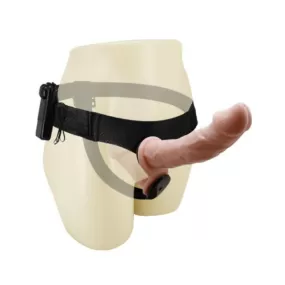 DOPPIO DILDO VIBRANTE STRAP-ON