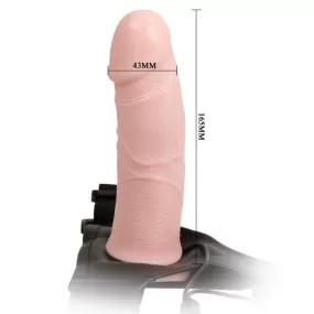 DILDO REALISTICO VIBRANTE STRAP-ON