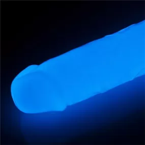 dildo fluo glow in the dark 21,5cm