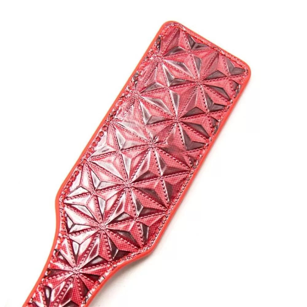 frusta frustino sexy rosso fetish Diamond Paddle di Diamond Line